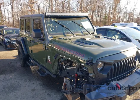 2021 Jeep Wrangler Unlimited Rubicon 4X4 from USA, damaged, VIN 1C4JJXFG3MW845071